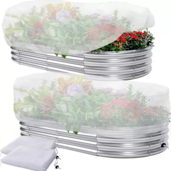 植物保护网蔬菜果园农用防护网花园池塘庭院葡萄果树防虫保护罩