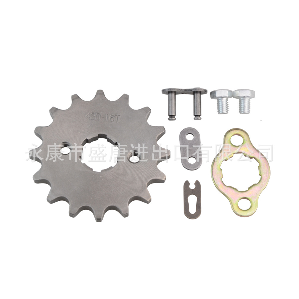 GOOFIT 428-16T motorcycle dirt bike ATV small chain sprocket hole diameter 20mm