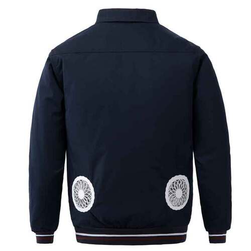 Cotton summer cooling air-conditioning clothing men's refrigeration clothing with fan welding site heatstroke protection labor protection work clothes