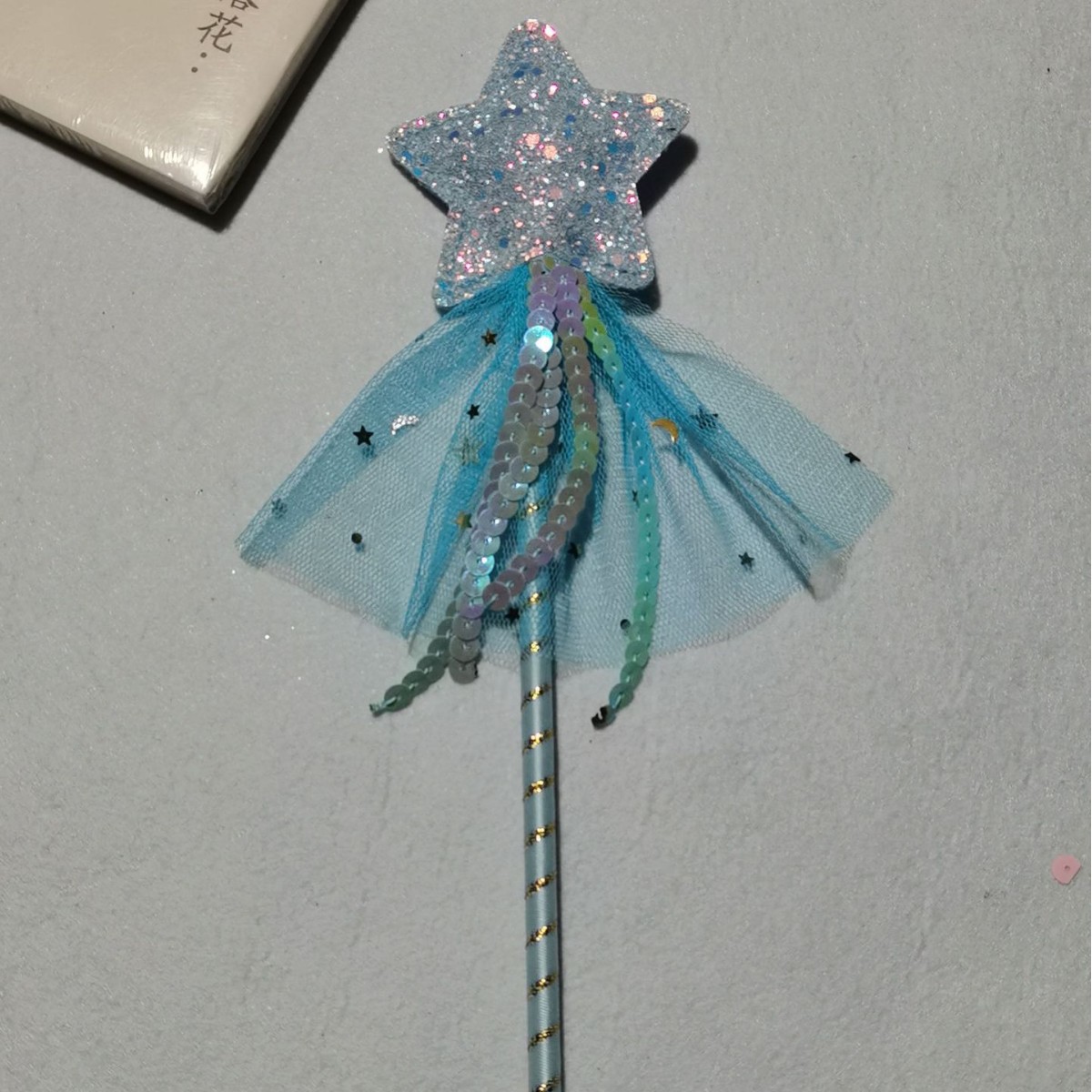 Niños Pastel de cumpleaños Sombrero Fiesta Fiesta Vestir Atmósfera Lentejuelas Estrella Bola Sombrero para mascotas