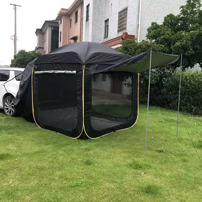 Outdoor extension suv rear Avtomobil dam çadırları - black-5-8-people