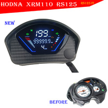 适用CD70摩托车HONDA cd70 嘉陵70 XRM125摩托车数字仪表总成改装