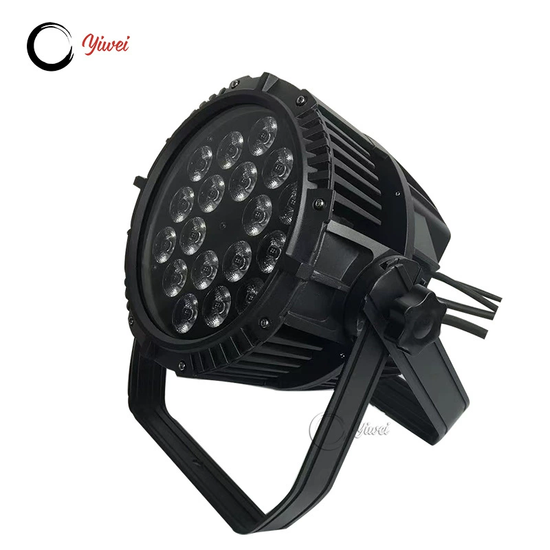 LED Pa фонарь 18W, красный, зелёный, синий, белый, жёлтый, фиолетовый, шестицветный влагозащищённый окрашивающий наружный светильник