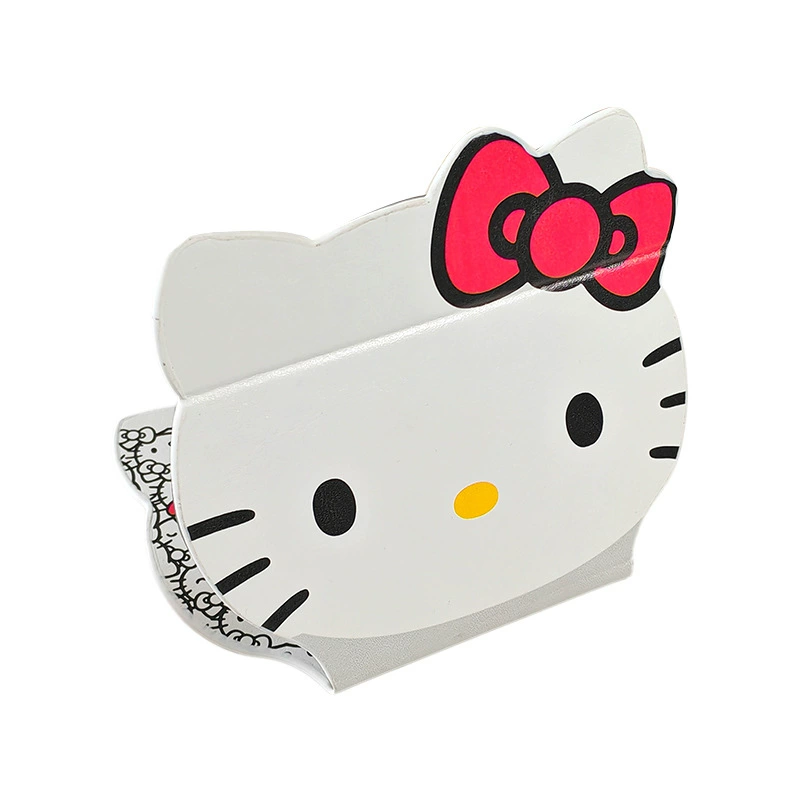 Hello kitty, складное мультяшное настольное зеркало двустороннее для школьников