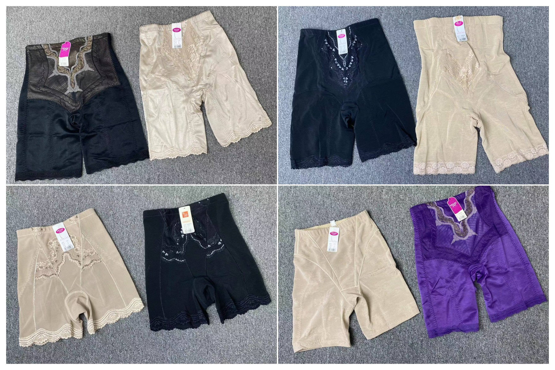 Varios pantalones de conformación del vientre de cintura alta sin costura levantamiento de la cadera posparto del vientre que contrae la ropa interior cuerpo que forma los pantalones Calzoncillos vientre que contrae la pierna