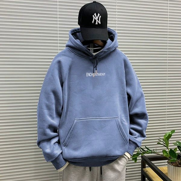 With hood, blue, thin, high quality