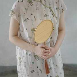 清秀雅致 宽松改良旗袍裙中国风连衣裙清新文艺茶服森系田园长裙
