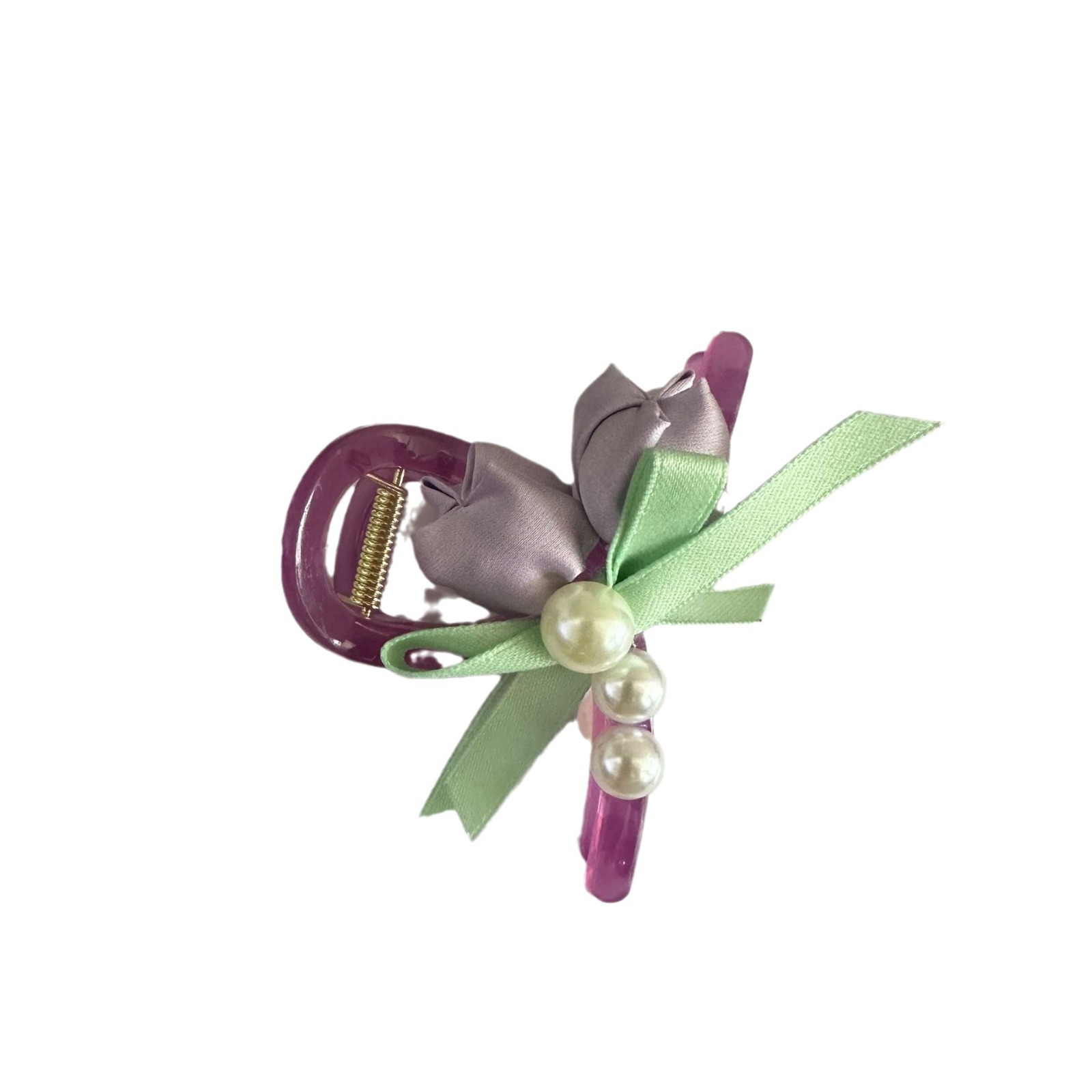 Tulipan temperamento universal super cabello de inmortalidad atrapar dulce chica rosa cabello de pinza de pez adornamiento para el cabello