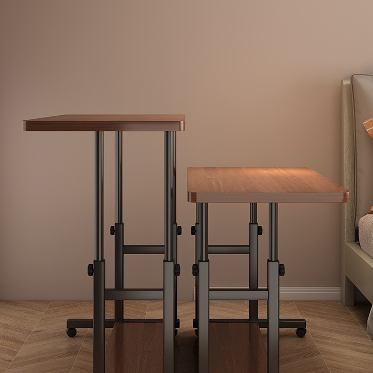 Liftable Mobile Bedside Table Bedroom Small Apartment Bedside Storage Rack Rental House Computer Office Desk