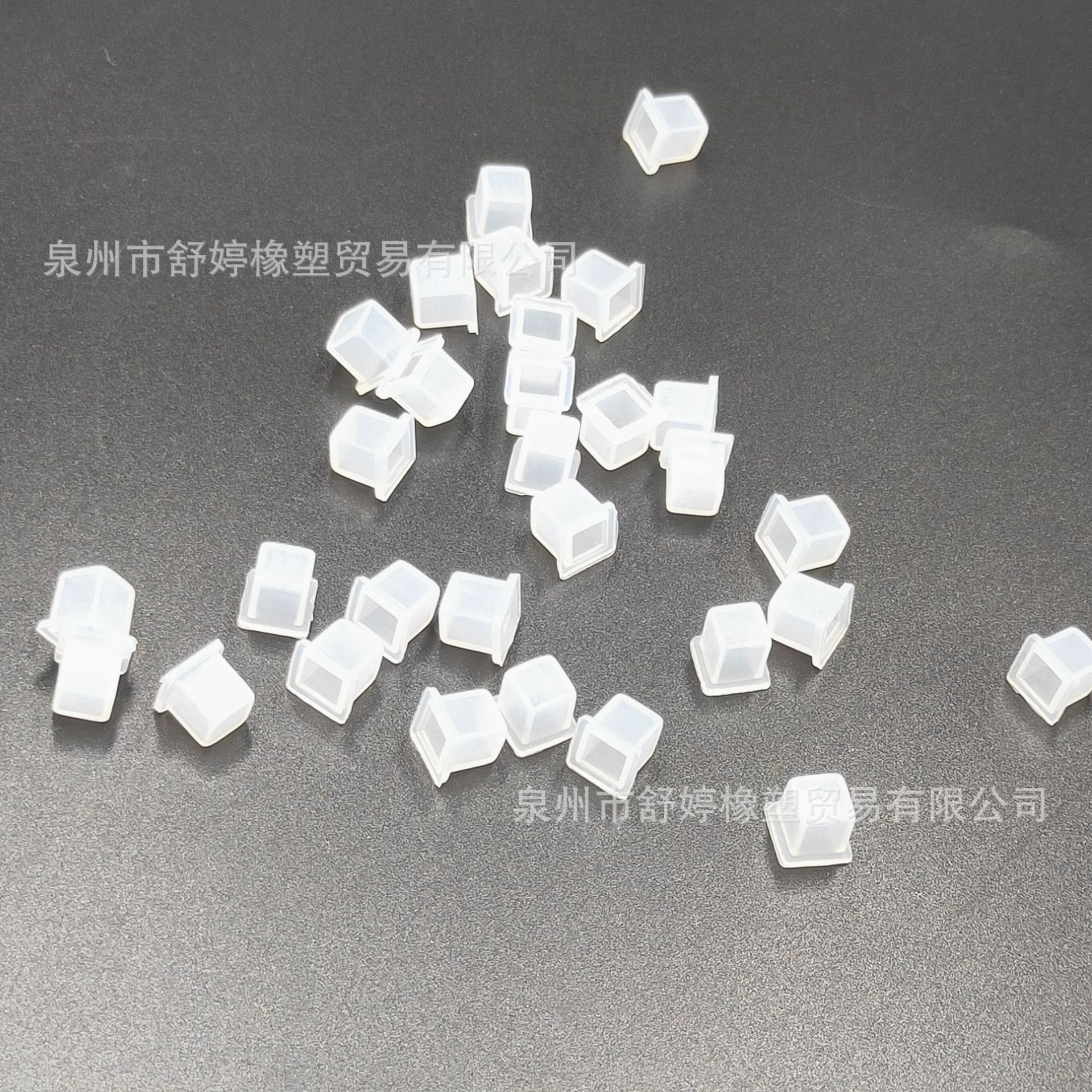 Factory direct various silicone solar electronic accessories, craft silicone accessories 8*8*7.5MM button caps