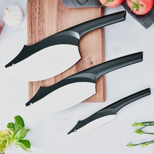 Household Kitchen Knife Combination Kitchen Sharp Chopping Knife Cutting Knife Chef Knife Light Luxury High-end Fashion Stainless Steel Knife