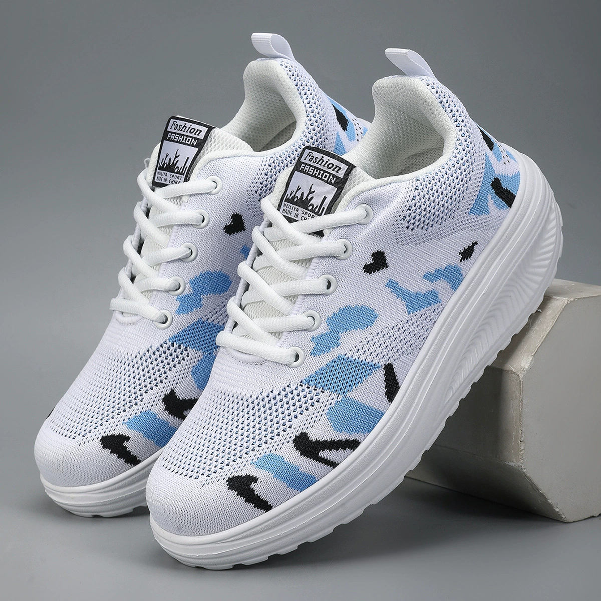 Трансграничные взрывные летающие верхняя обувь модная повседневная обувь EVA