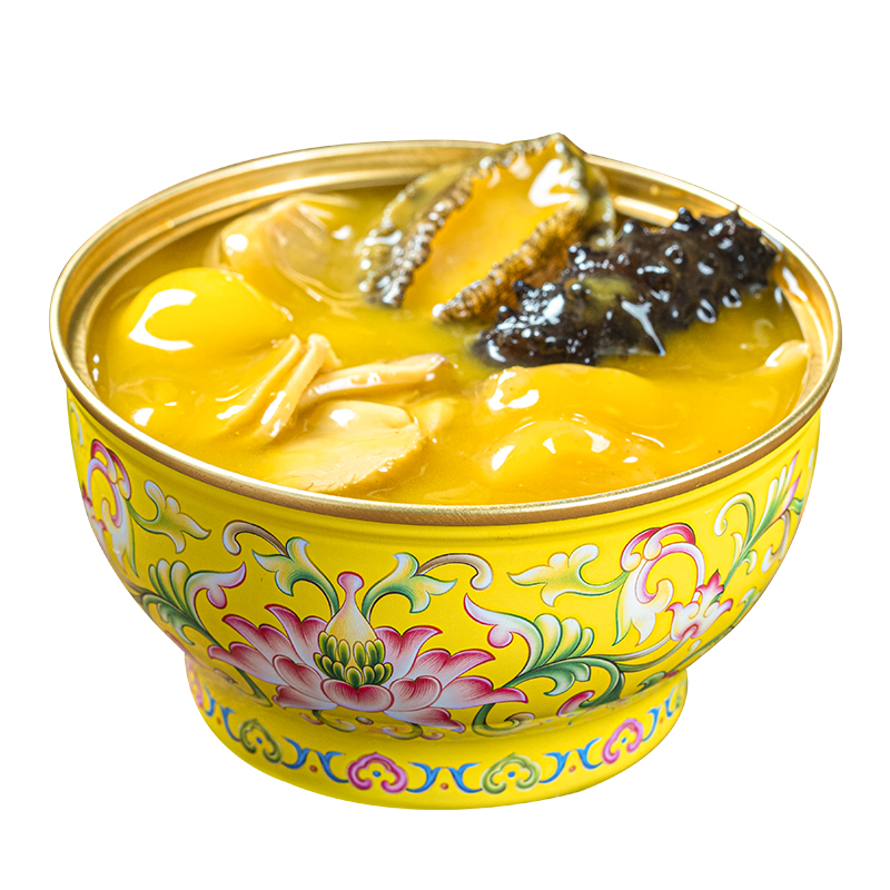 工厂批发金汤佛跳墙罐海参鲍鱼加热即食正宗送礼盆菜250g即食盆菜