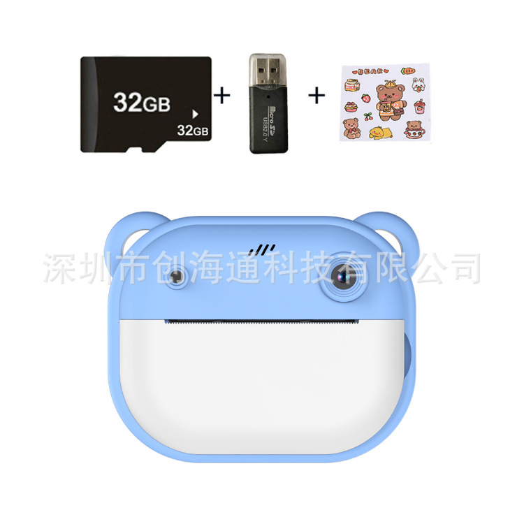 Foto en color Y600 Niños fotos de impresión de alta definición fotocamera mini cámara de vídeo regalos para niños