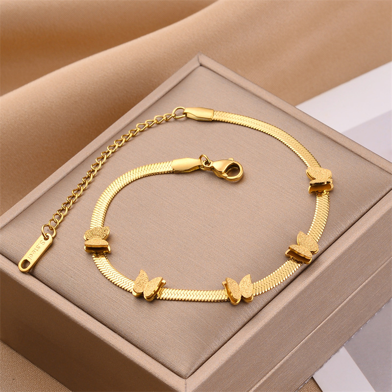 Corea del Sur Dongdaemun moda pulsera de acero de titanio nicho mujer diseño de acero inoxidable sensación de alta calidad joyas de pulsera transfronteriza universal