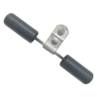 FG-50 Rack Empty Ground Wire 50 Steel Twisted Wire Electricity Shock Absorption Gold Gear Wire Shockproof Hammer