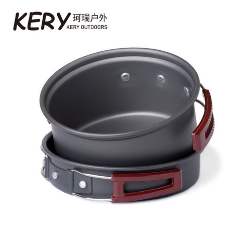 Outdoor Cooking Pot for 1-2 People, Portable Camping Pot, Outdoor Cooking Pot, DS200