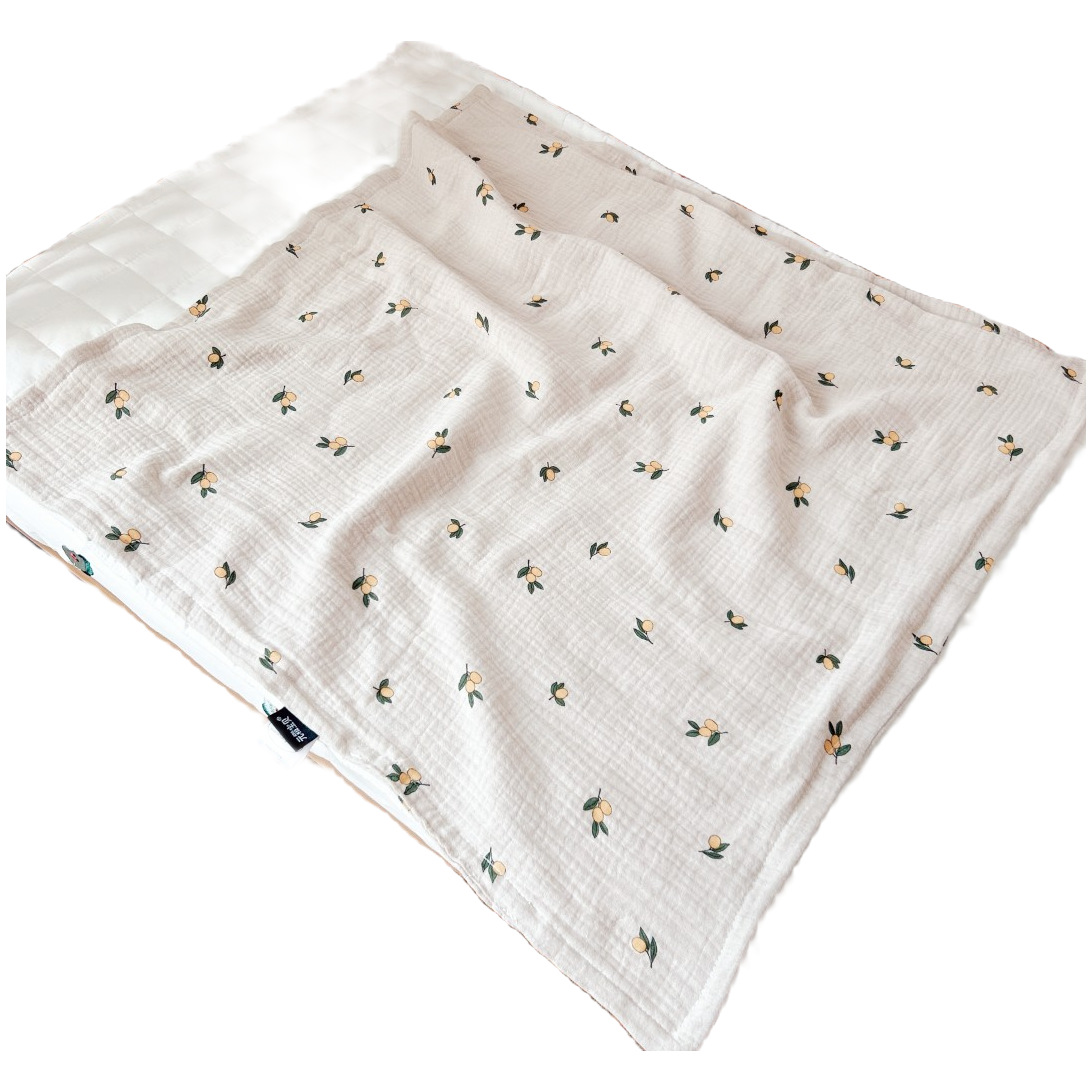 Transfronterizo simple ins bebé Toalla de gasa de cuatro capas Toalla de algodón toalla recién nacido manta de gasa Toalla de baño de tela