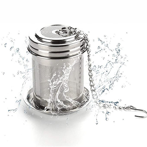 Thermal cup filter 304 stainless steel teacup teapot filter screen seasoning ball seasoning basket tea infuser