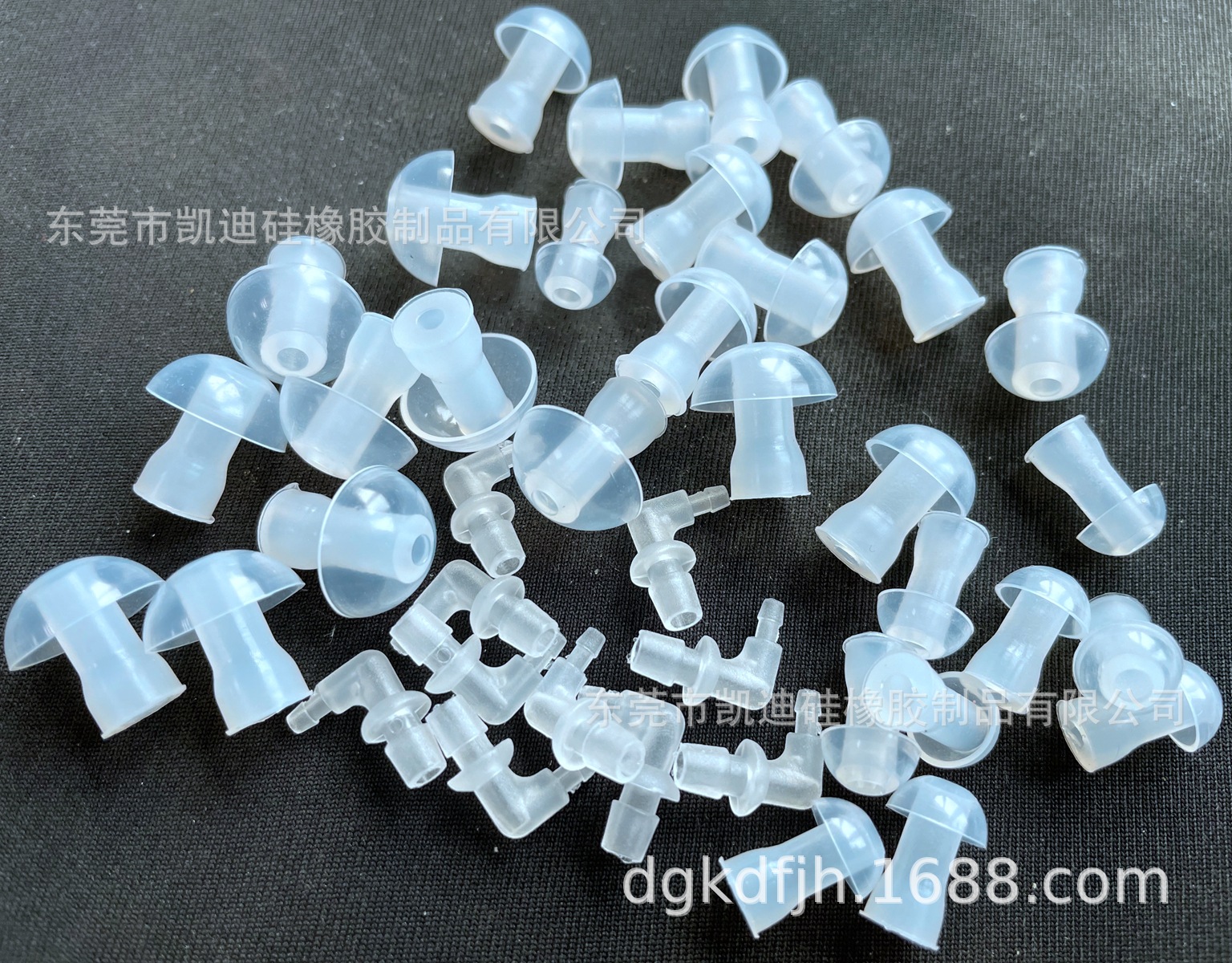 批发导管耳机耳塞头 蘑菇头 助听器硅胶耳塞帽 透明耳塞批发 现货