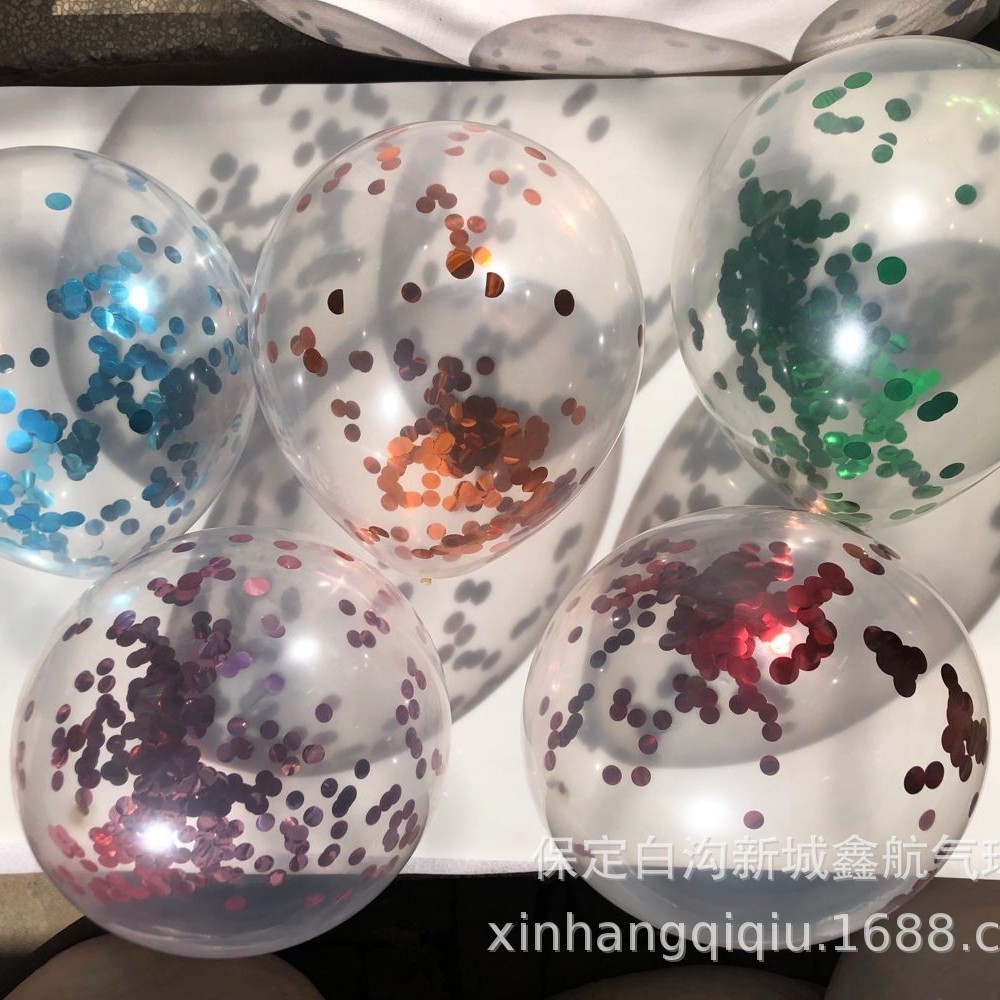 Блестки 2,2 г Прозрачные: Цветные блестки