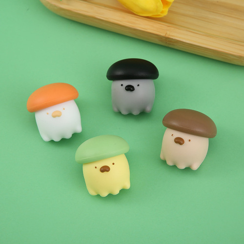 Cartoon cute silicone safety anti-collision corner protective cover for children anti-collision home table corner edge self-adhesive protective cover