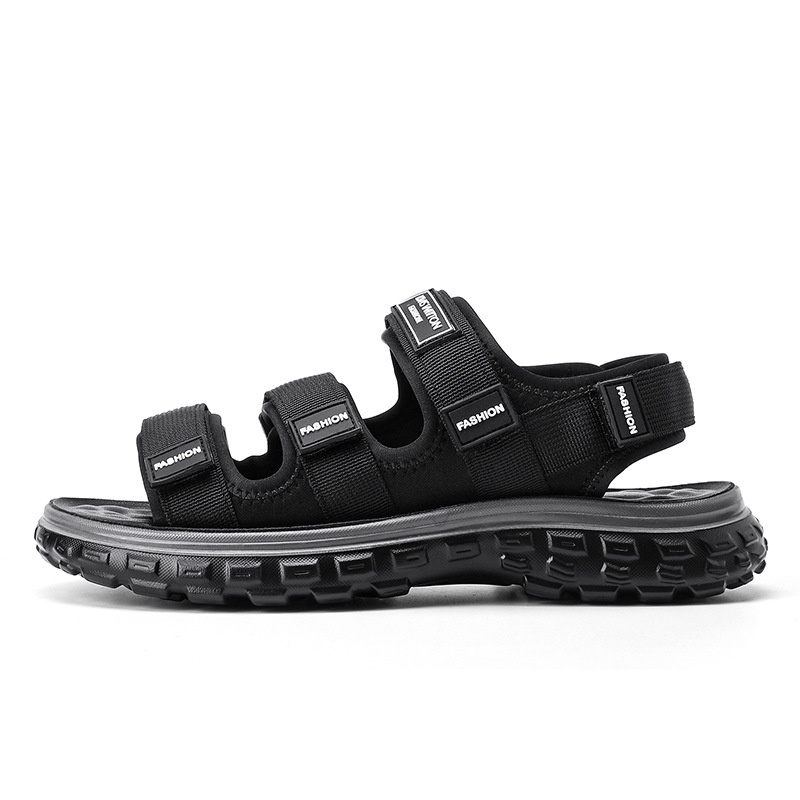 Sandalias para hombres verano 2024 al aire libre zapatos deportivos de playa casuales para niños con sandalias de suela suave