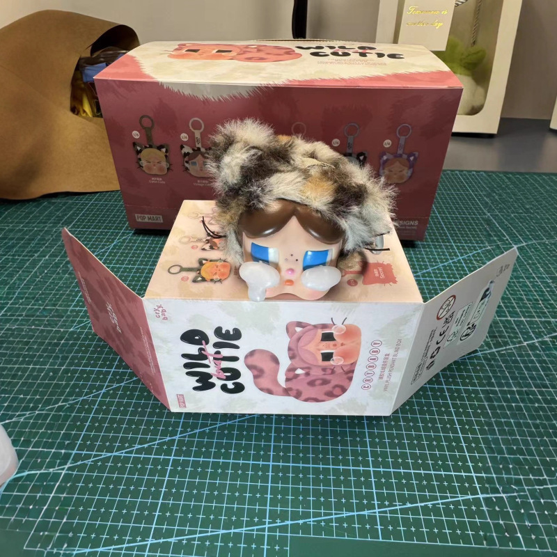 跨境新品广州豹豹猫猫系列手机挂绳饰品盲盒手办潮玩可爱礼物批发|undefined