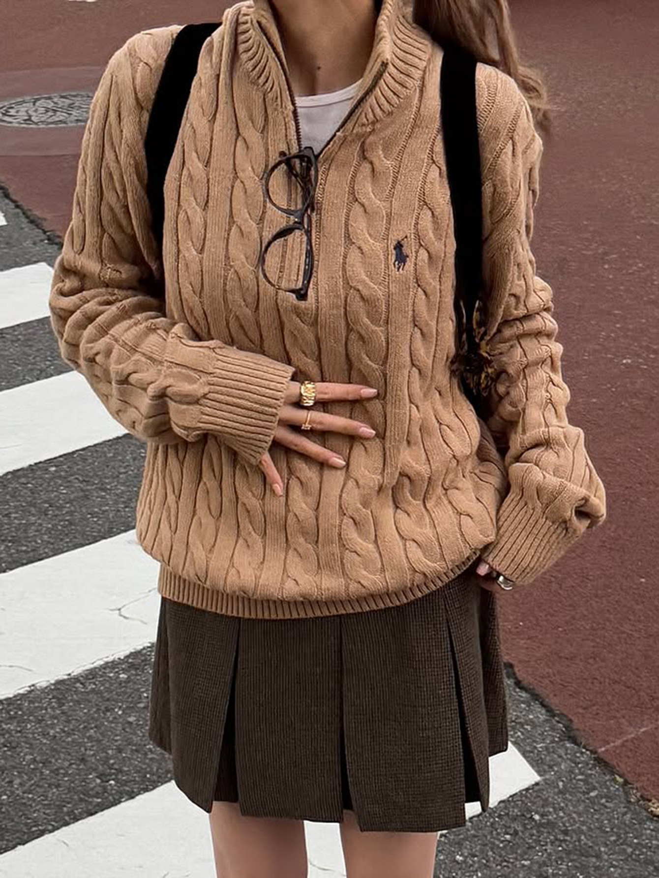 Kaikuo transfronterizo Europa y Estados Unidos vacaciones ocio de moda suéter de cuello alto ropa de mujer otoño y invierno 2025 estación independiente de Amazon