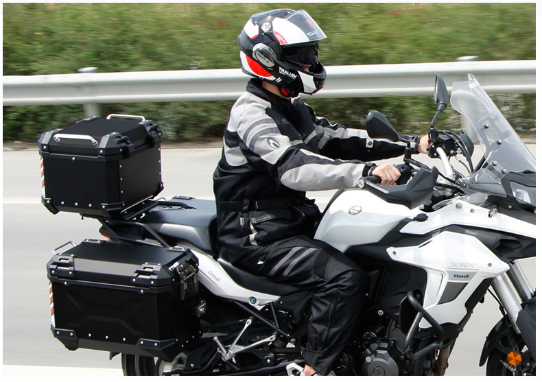 E70 Wanlihao Vespa GTS300 Motorcycle Aluminum Alloy Tail Box Electric Vehicle Aluminum Alloy Rear Trunk