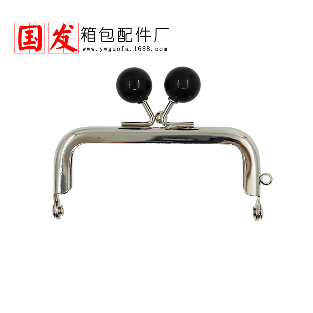 Protección del medio ambiente Plata: 8CM cuadrado suave no poroso cabeza de caramelo oro 14MM cabeza de perlas viscosas de color caramelo