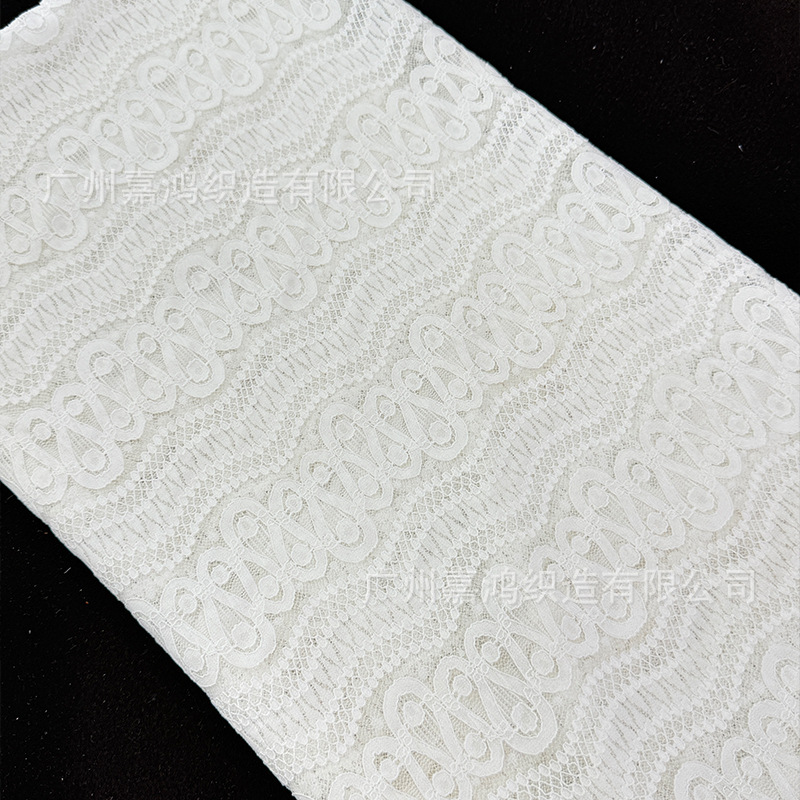 Tejido de encaje de brocado de amoníaco coreano, ropa de mujer de manga larga, fabricantes de ropa de encaje en stock