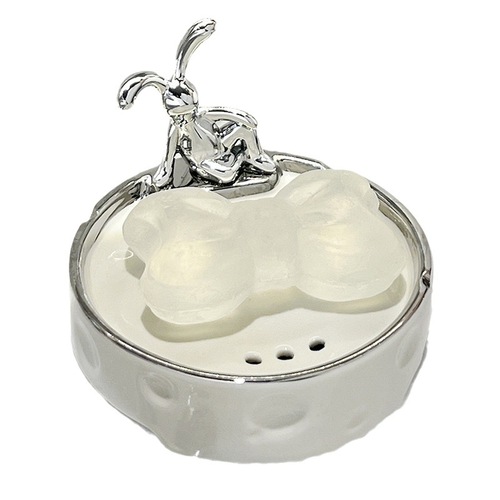 Light luxury bathroom soap box, household high-end soap holder, drainage bathroom draining rack