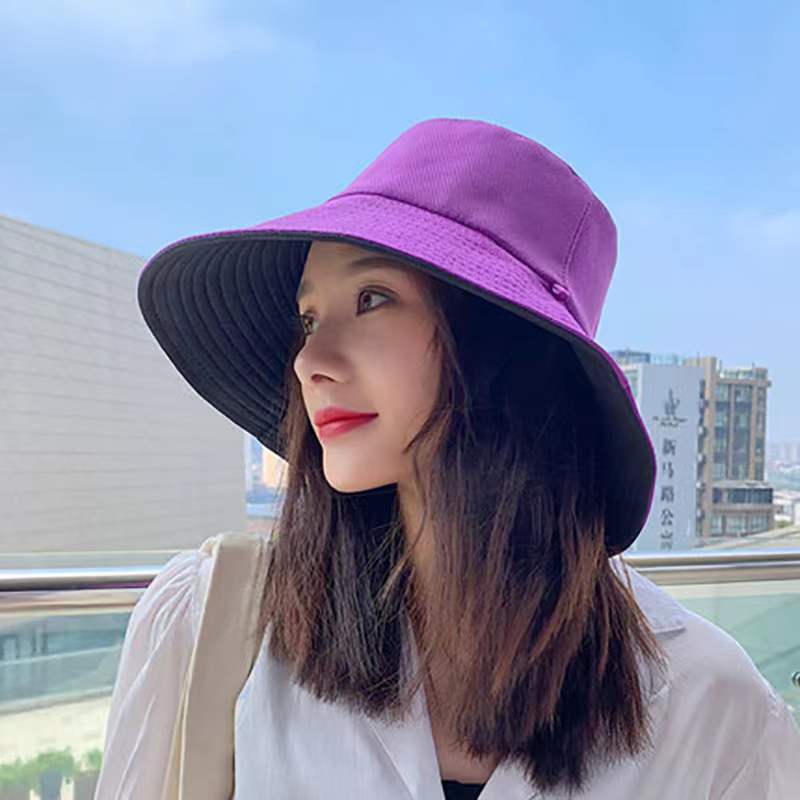 Sombrero de pescador femenino – Ala ancha, doble cara, protección solar y UV, ideal para primavera y verano