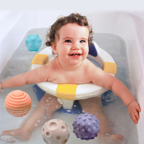 Amazon Rainforest Shape and Color Recognition Baby Early Education Soft Gel Cube Fine Motor Sensory Training Toy