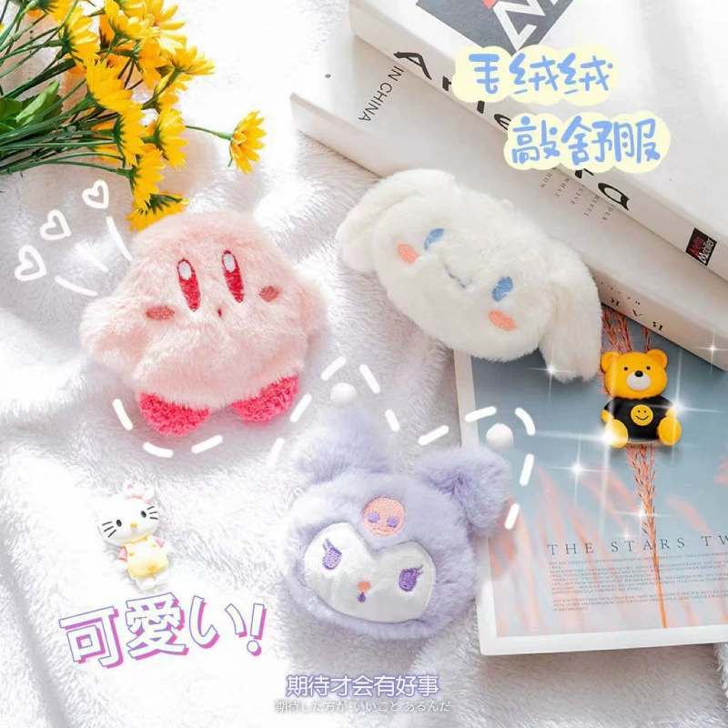 Plush hand warmer for hands, keep warm children's sticker, multifunctional compress reusable
