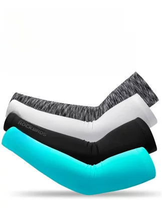Locke Brothers Cross-border Hot Ice Cool Sleeve Sunscreen Women's Ice Silk Sleeve Outdoor UV Protection Riding Hand Sleeve