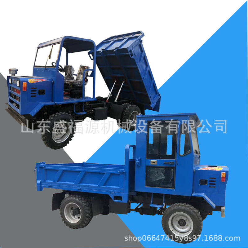 24马力柴油三轮车 无棚双减震载货多的自卸农用车