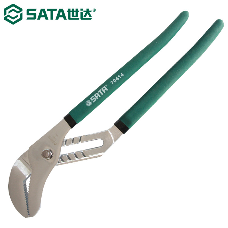 世达70414水泵钳水管钳多功能活动管钳管道龙头钳子16英寸10-92MM