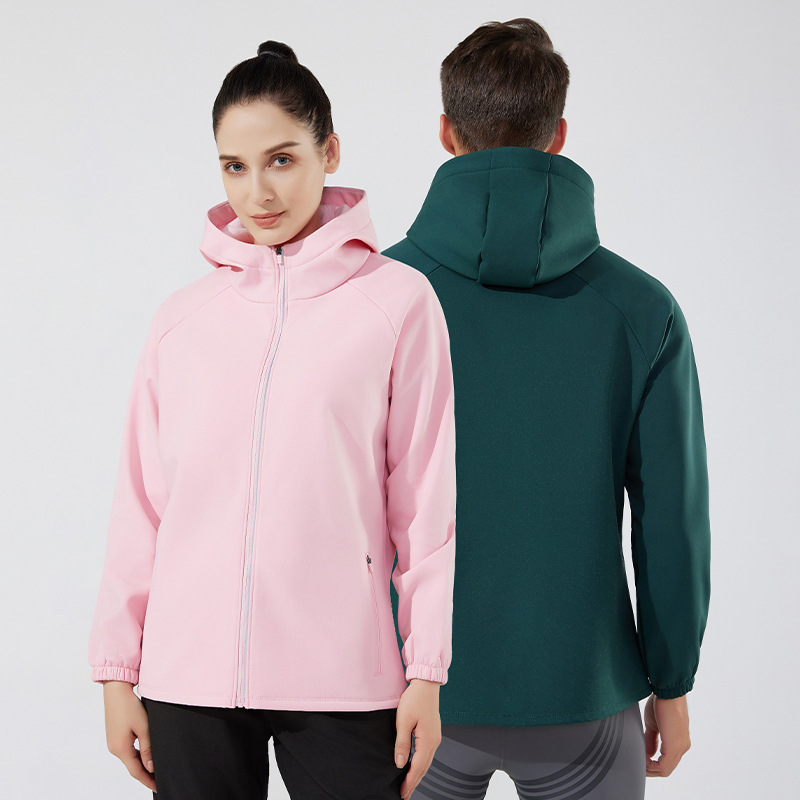 2026 New Autumn and Winter Unisex Warm Jacket Outdoor Fleece Casual Hooded Zipper Hoodie