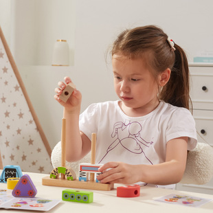 Viga Robot Building Block Stacking Game Kidsren's Family Building Block Game Stacking Board Game Drawing Building Blocks Baby Toys