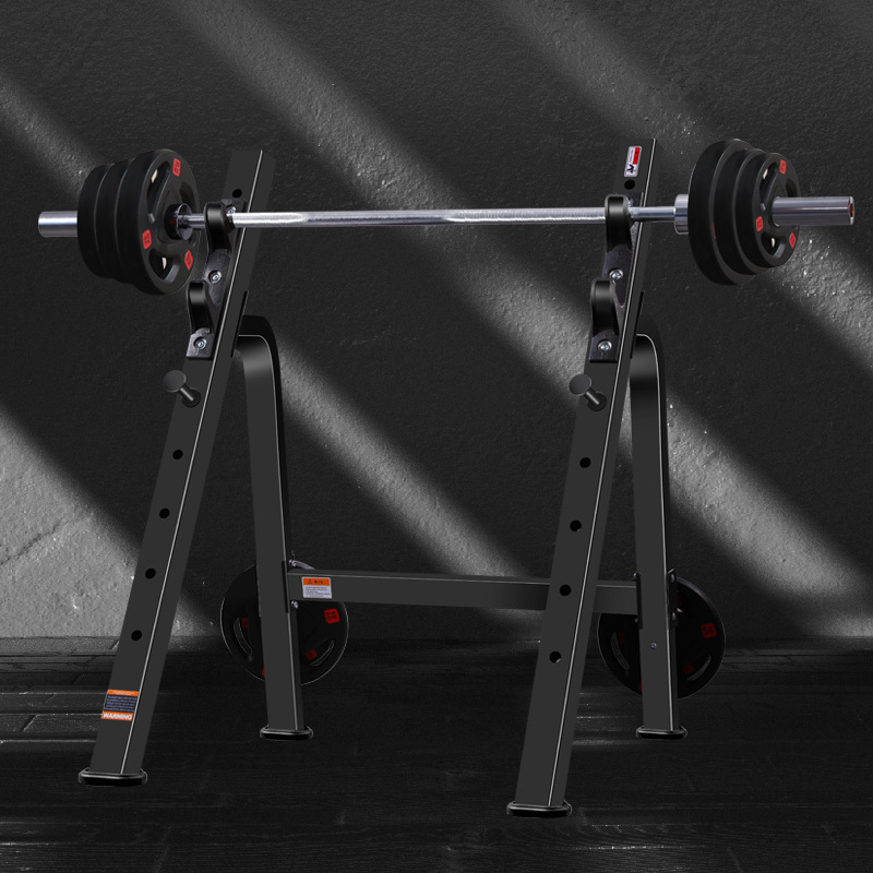 Combinación dividida multifuncional en cuclillas de Banco de prensa rack Barbell rack banco de pesas hogar equipo de fitness entrenamiento duro dispositivo de tracción