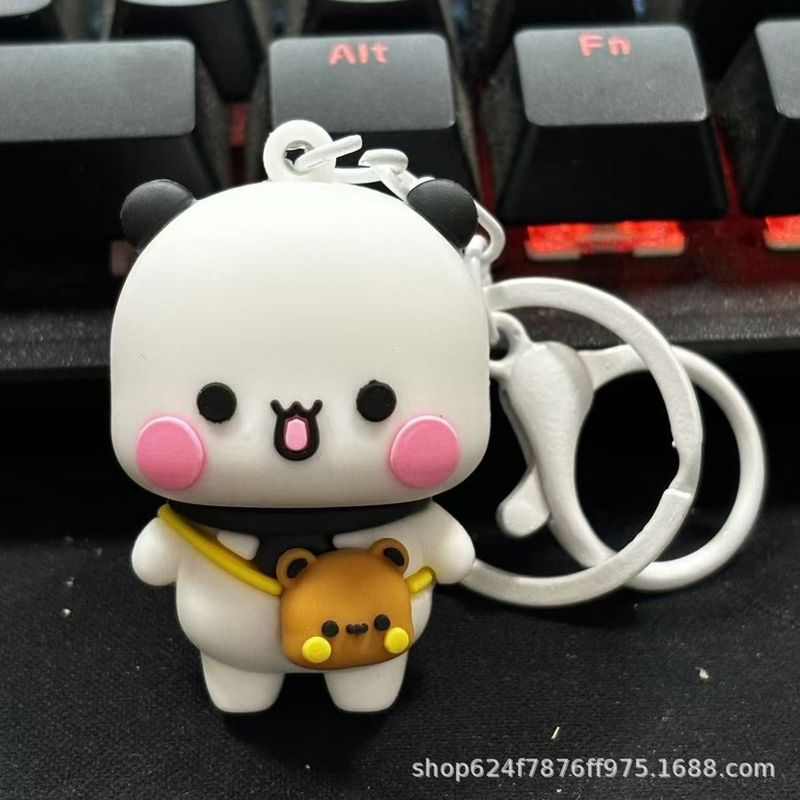 新商品の一二布の鍵はかばんを掛けて学生のカップルのアニメのかわいい周辺の爆発金の高い顔の値のネットの赤を掛けます。|undefined