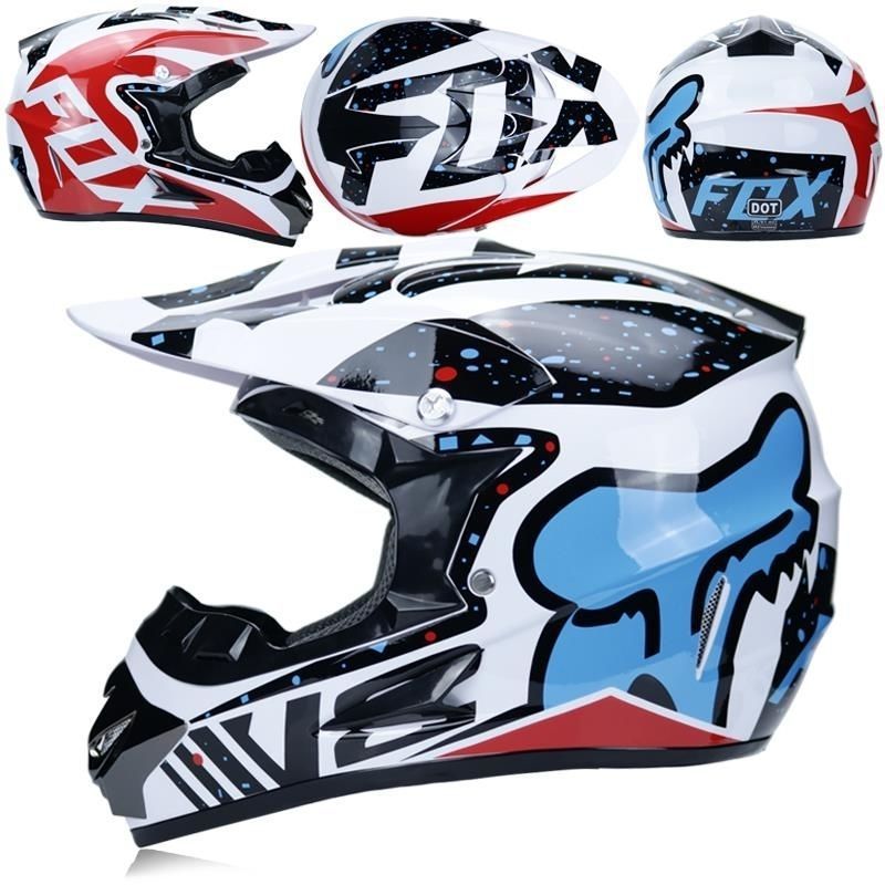 2025 四季フルカバーオフロードバイクヘルメットプロフェッショナルマウンテンレーシングダウンヒルフルフェイスヘルメット男性と女性用ゴーグル付き|undefined