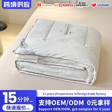 新款a类母婴级澳洲羊毛被 纯色酒店宾馆被芯团购礼品会销被子批发