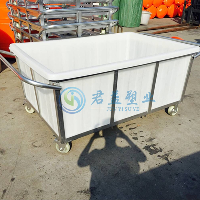 厂家批量供应推布车内胆塑料方形内胆印染用塑料周转桶