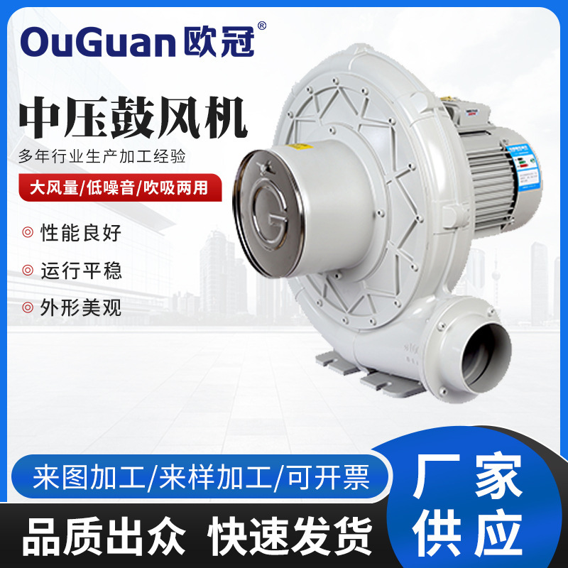 Champions League Medium-Pressure Fan Vacuum Dust Collection Dust Collection Air Supply Combustion Fan Aluminum Alloy Die-Casting Blowing and Suction Dual-Purpose Blower Champions League Medium-Pressure Fan Vacuum Dust Collection Dust Collection Air Supply Combustion Fan Aluminum Alloy Die-Casting Blowing and Suction Dual-Purpose Blower