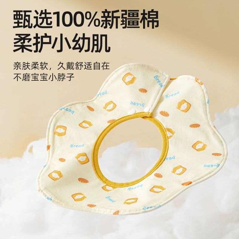 Защитная хлопковая водостойкая детская блуза дляAutumn eating bib? Chinese: protective cotton waterproof children's autumn eating bib for newborn, increased thickness, with pocket