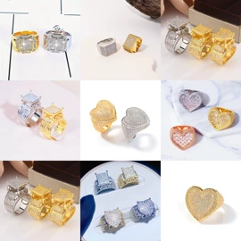 戒指;耳扣;手镯