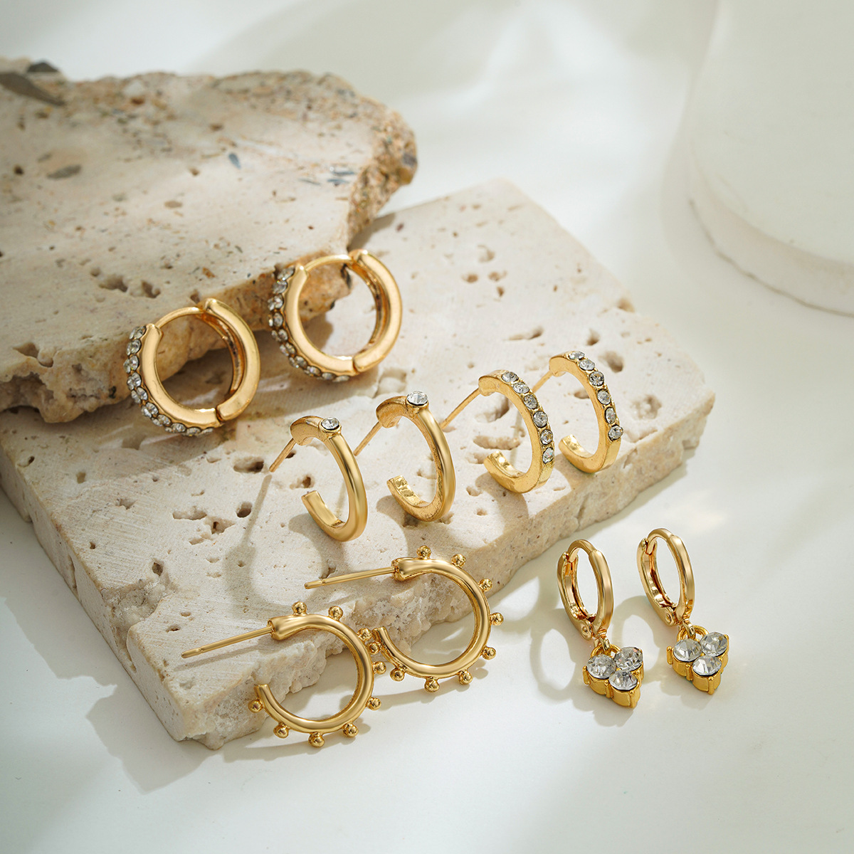 Geometric Pattern 1 Set Classic Style Commute Geometric Zinc Alloy Drop Earrings Earrings Ear Studs